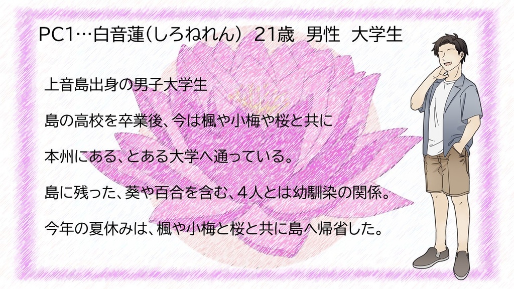 マーダーミステリー「あの夏の日の恋心」