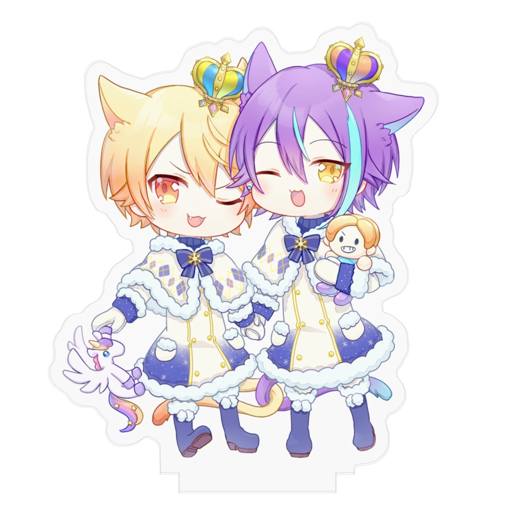 もこもこパステル冠【天馬司/神代類】