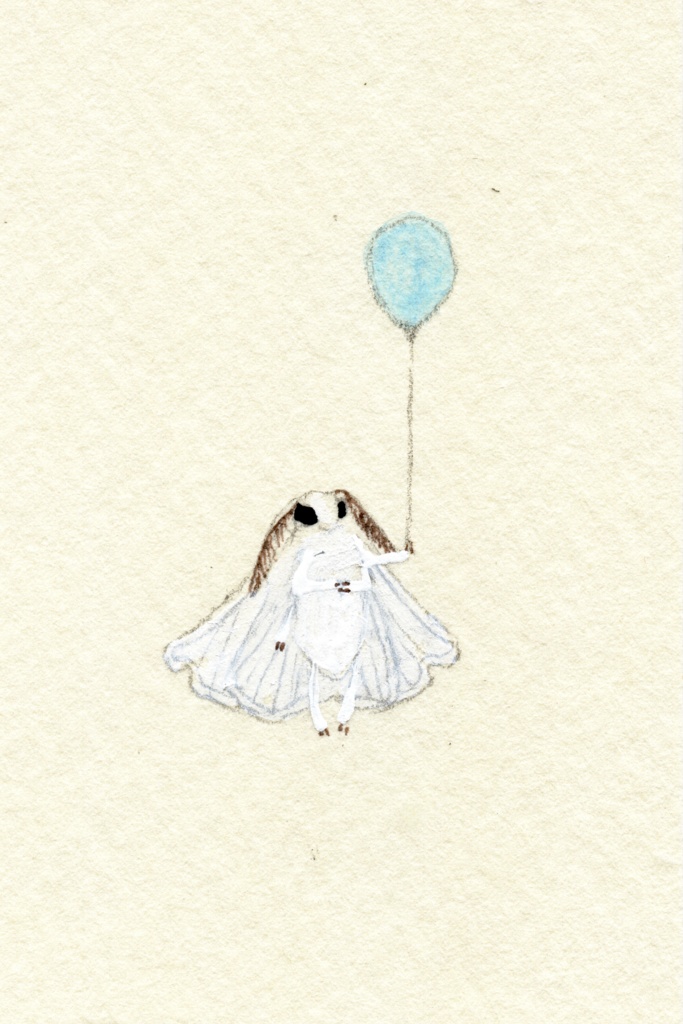 【ランダム受注後制作】ミニドローイング:ふわふわな方々(Fluffy fellows)