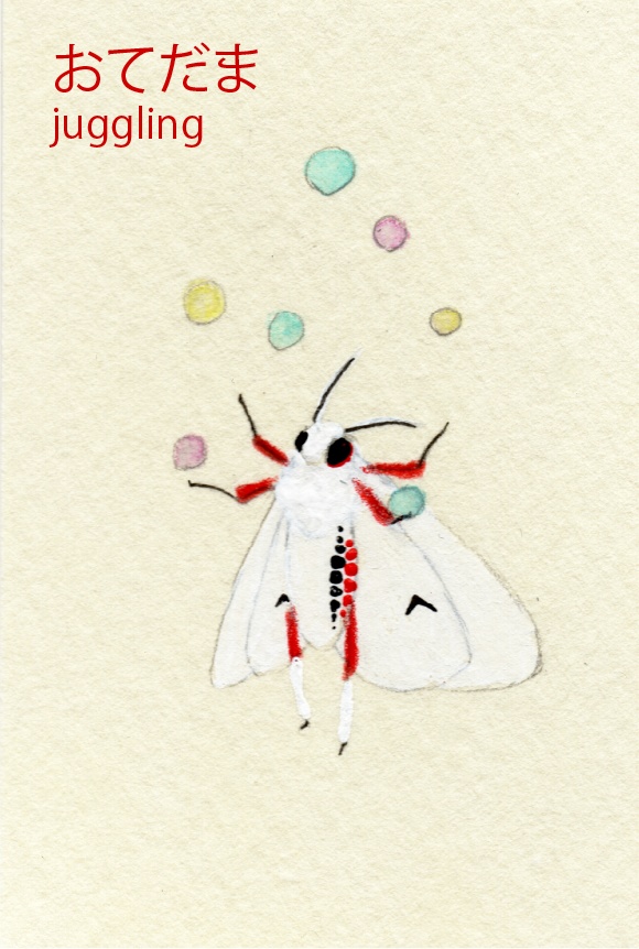 ミニドローイング：ふわふわな方々(Fluffy fellows)