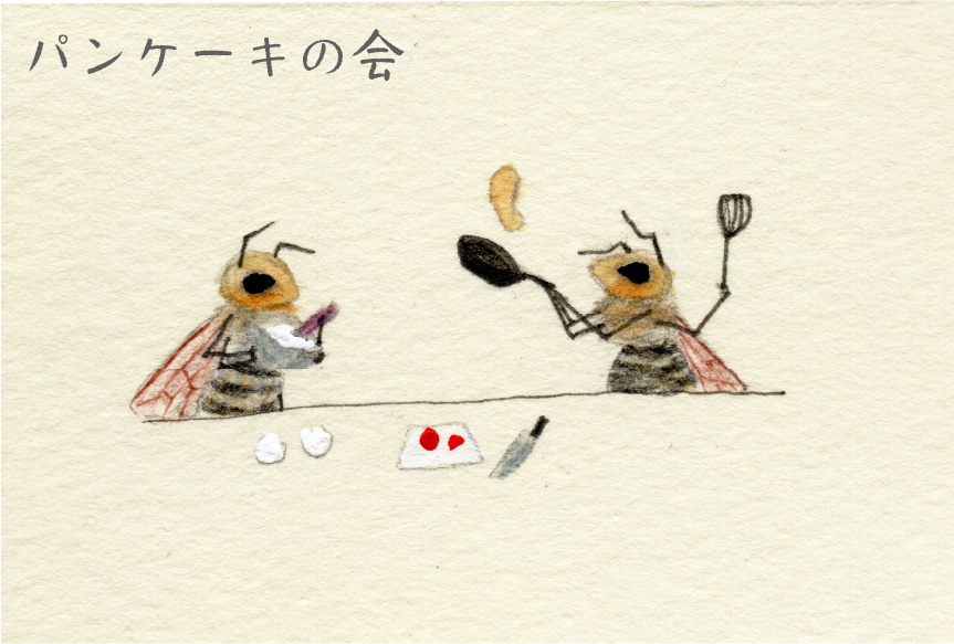 ミニドローイング:なんだかふゆやすみ編