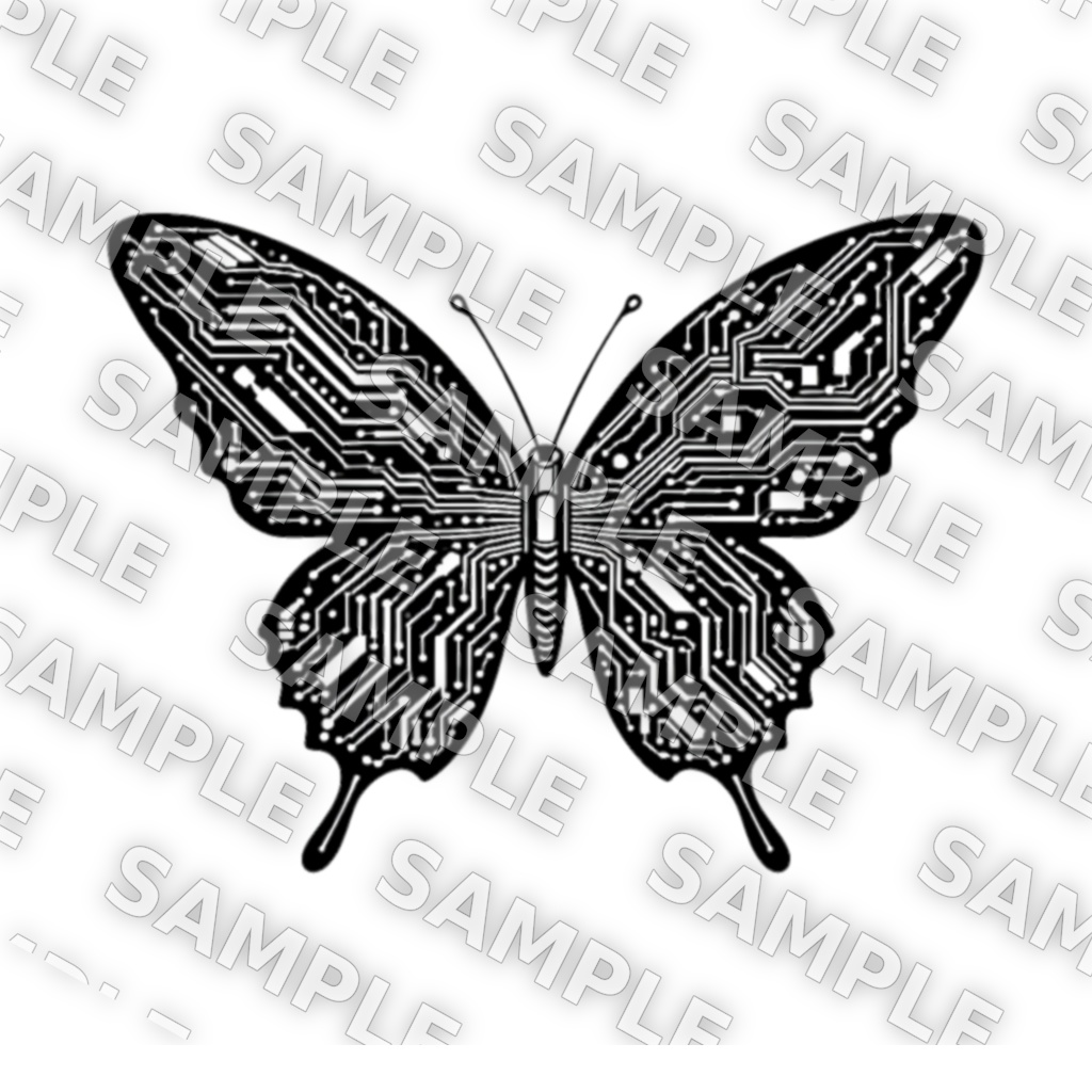 ワンポイントタトゥー3種セット (デカール)【VRChat向け汎用テクスチャ】