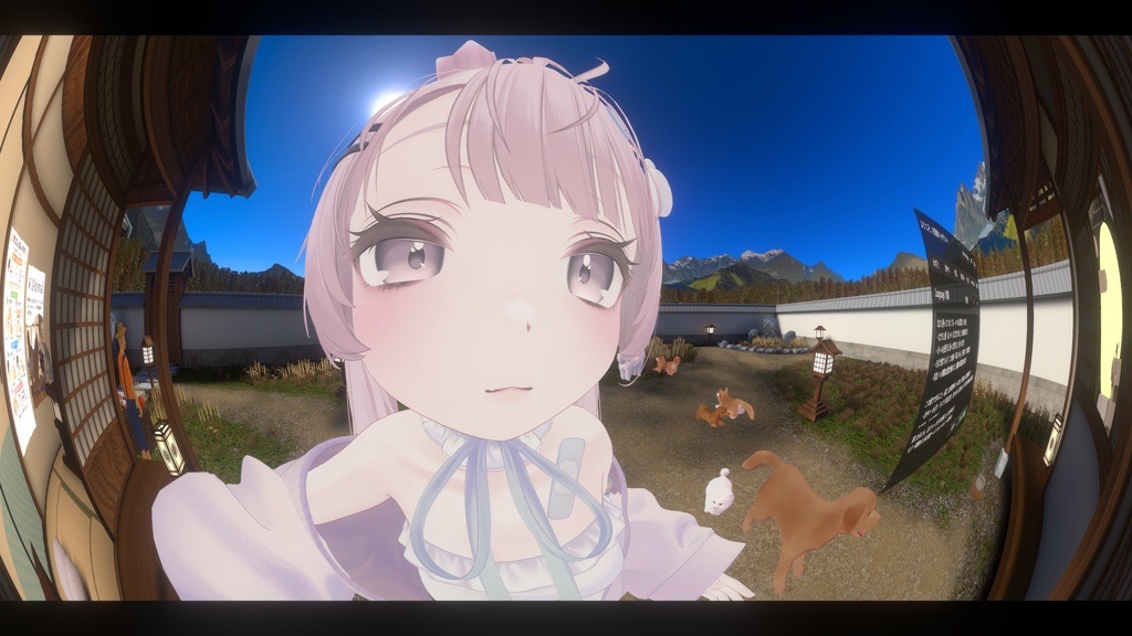 360°カメラギミック|360°・超広角・Little Planet 【VRChat撮影ギミック】