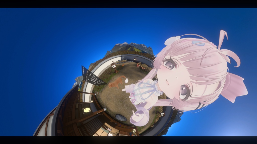 360°カメラギミック|360°・超広角・Little Planet 【VRChat撮影ギミック】