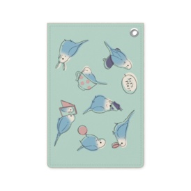 セキセイインコのパスケース(4種)