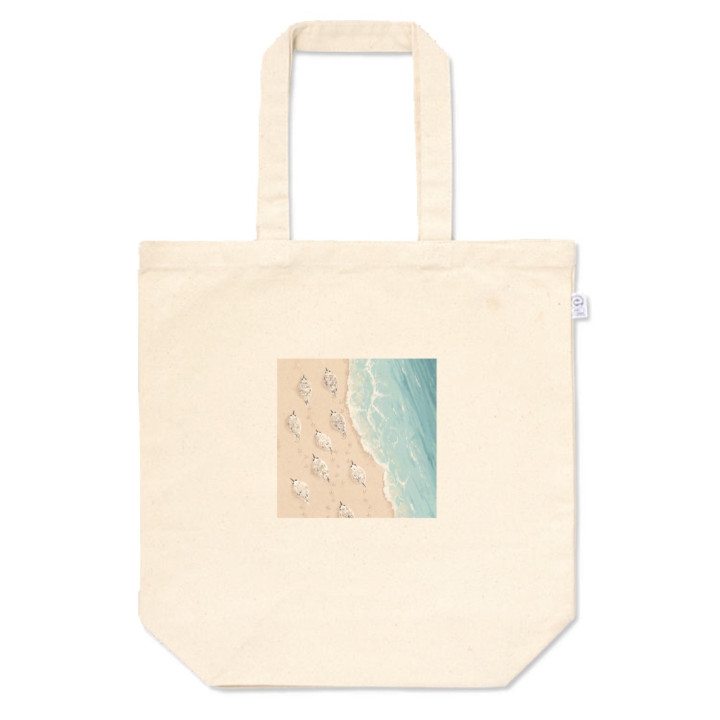 浜辺のミユビシギ