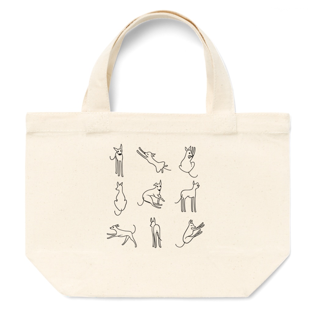 イタグレのトートバッグ(3種)