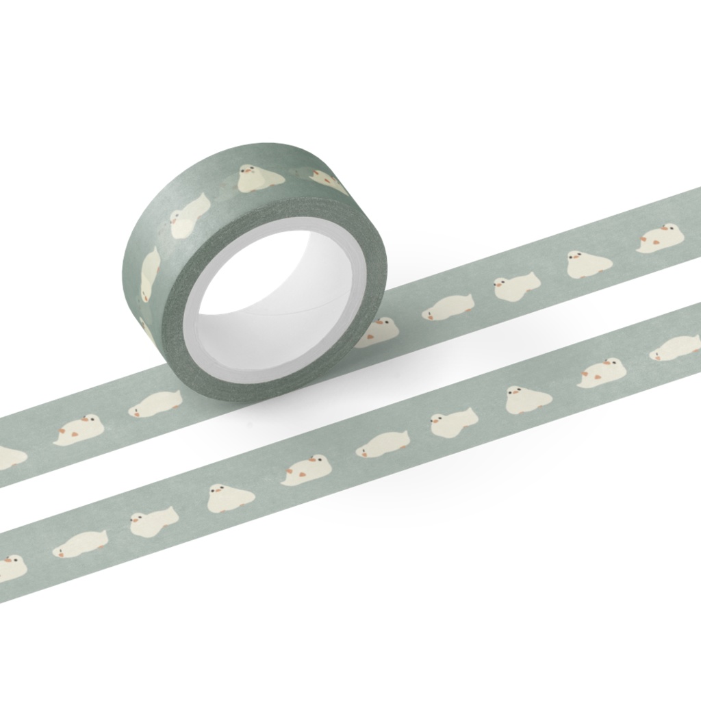 とろけるアヒルのマスキングテープ