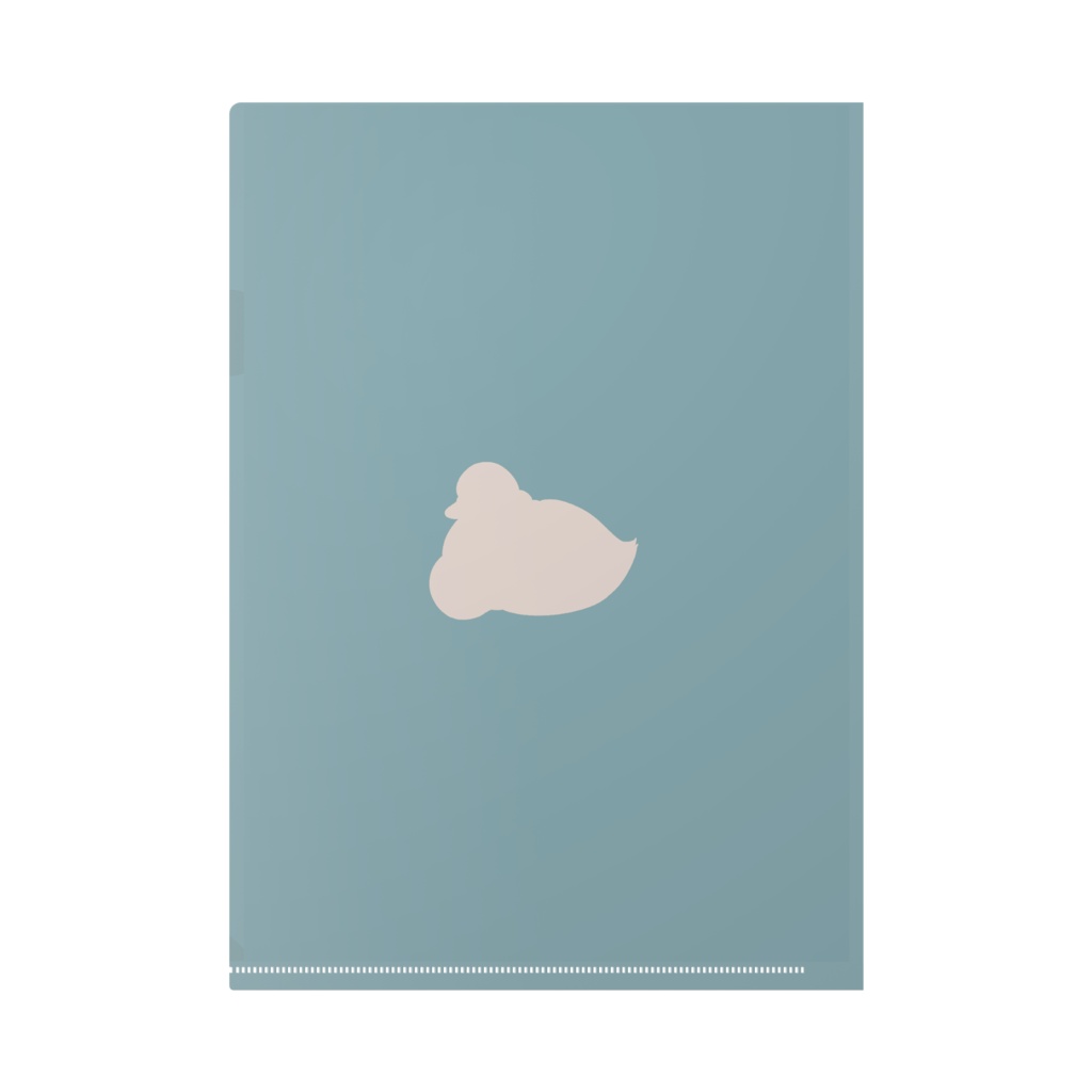 コールダックのクリアファイル