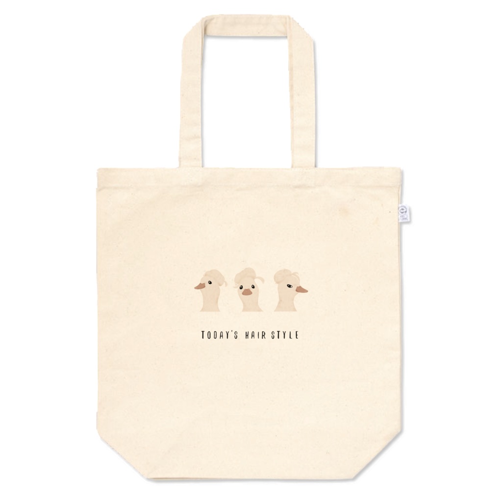 カンムリアヒルのトートバッグ(2サイズ)