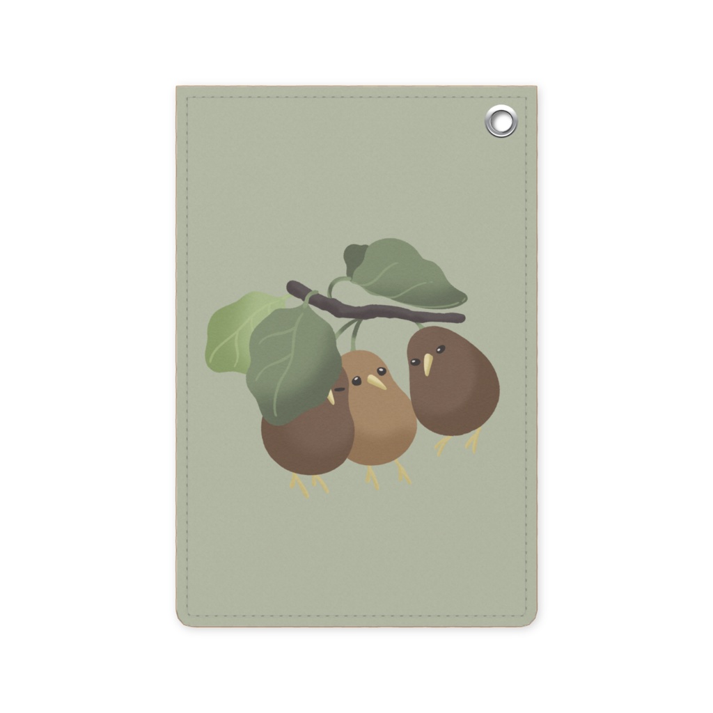 キーウィのパスケース