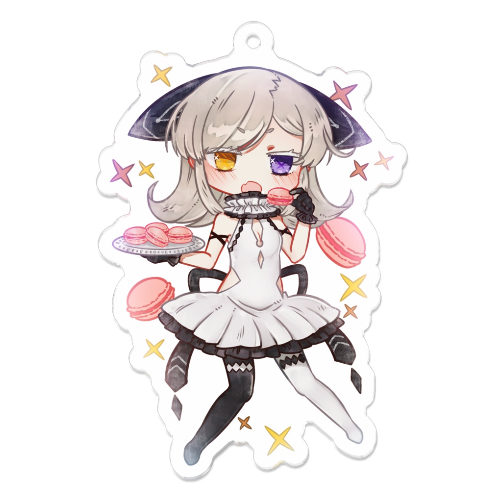 マカロンアクキー