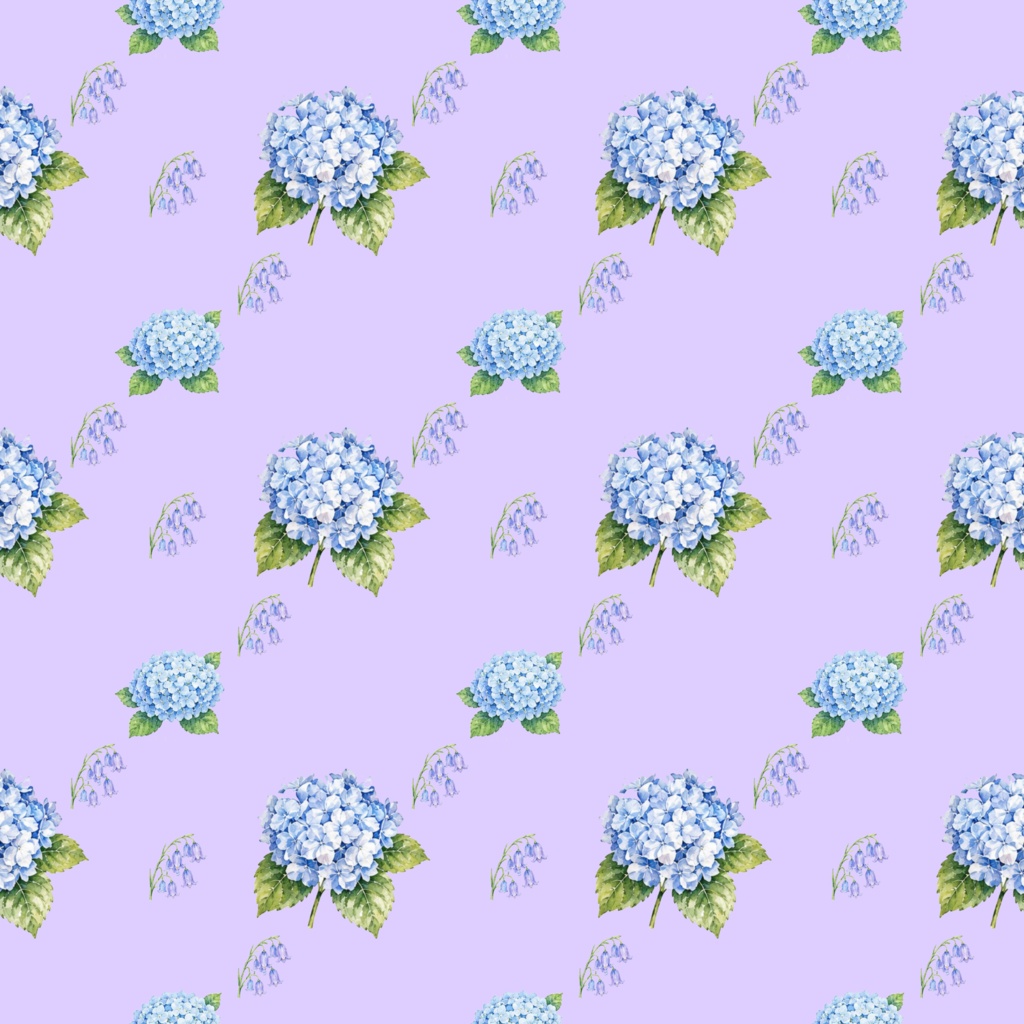 Various Flowersデジタルペーパーシームレスパターン5枚セット