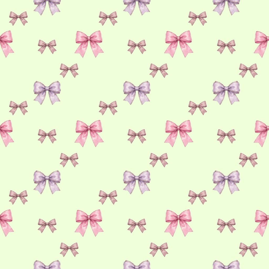 Different Color Ribbon②デジタルペーパーシームレスパターン5枚セット