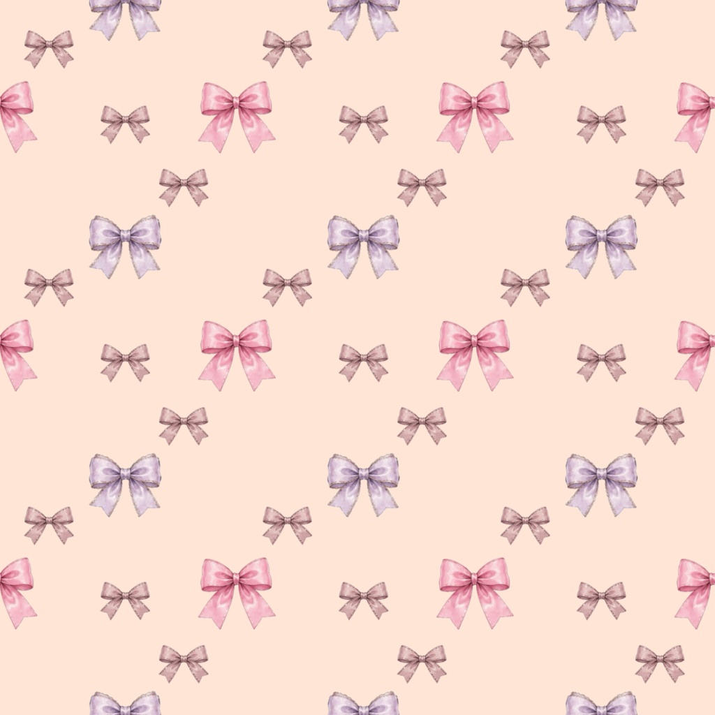 Different Color Ribbon②デジタルペーパーシームレスパターン5枚セット