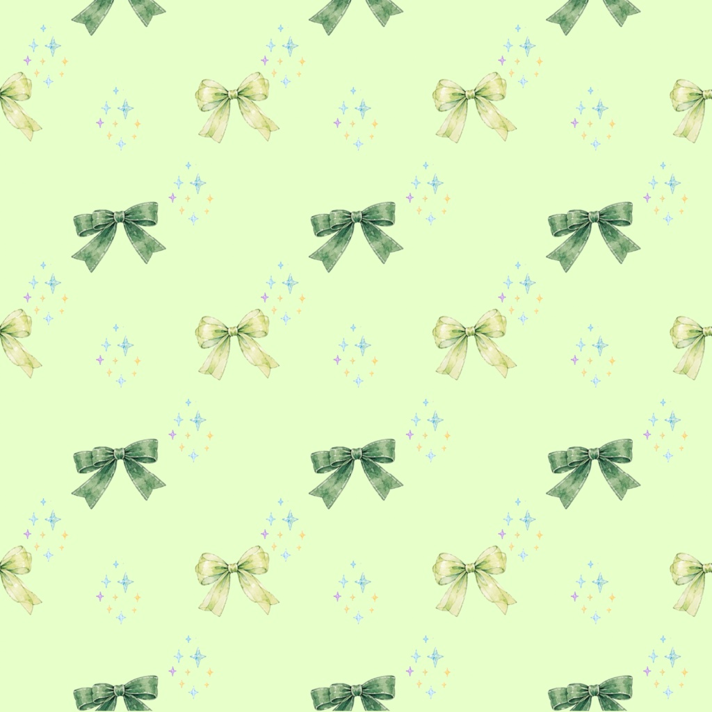 Different Color Ribbon③デジタルペーパーシームレスパターン 5枚セット