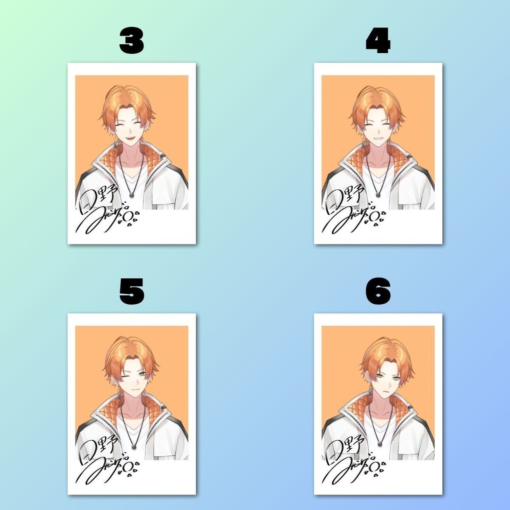 【日野みかげ】チェキ風カード全12種