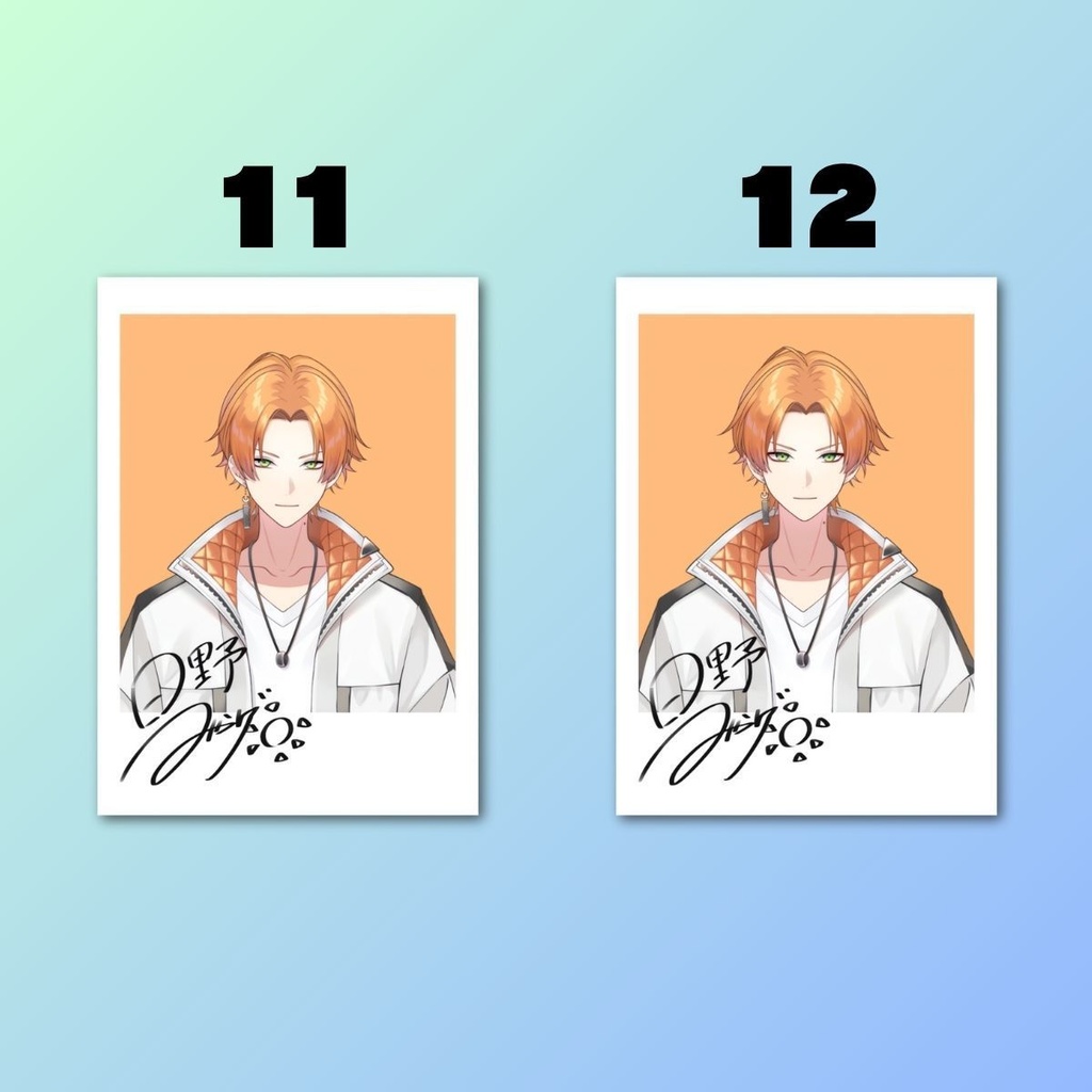 【日野みかげ】チェキ風カード全12種