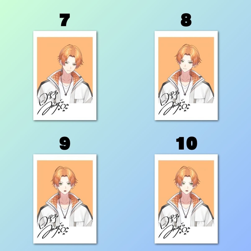 【日野みかげ】チェキ風カード全12種