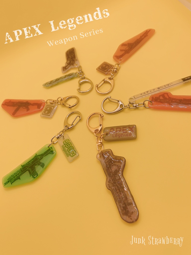 【再販】ドット絵風R301カービン🔫キーホルダー