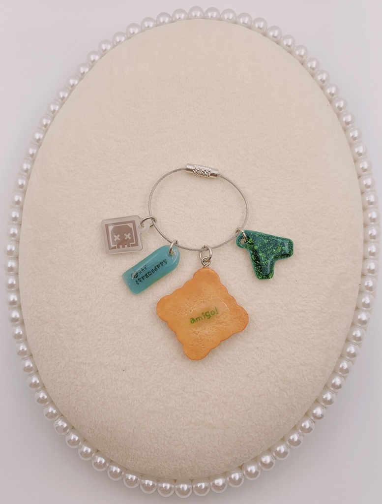 【受注生産】オクタン🤟ジャンプパッドクッキーキーリング