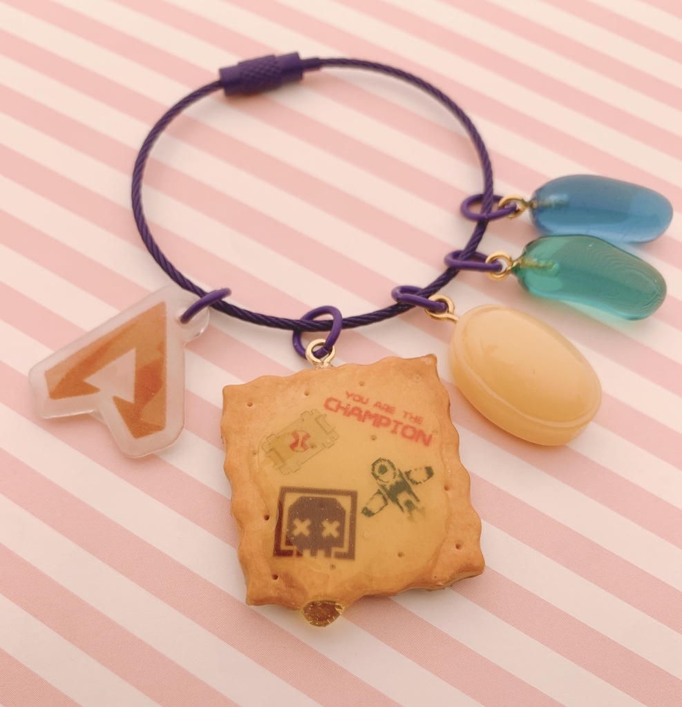 【受注生産】APEXアイコンいっぱいのせクッキー🍪キーリング