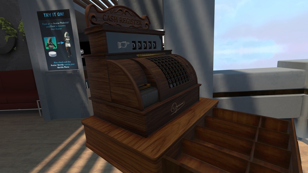 レトロ風のキャッシュレジスター