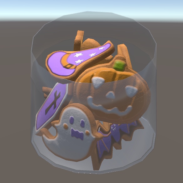 ハロウィンモチーフのクッキーセット Ver1.2+マシュマロセット