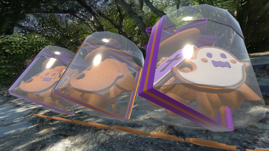 ハロウィンモチーフのクッキーセット Ver1.2+マシュマロセット