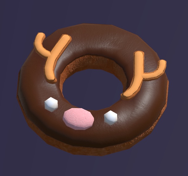 クリスマスモチーフのドーナツ Ver 1.1