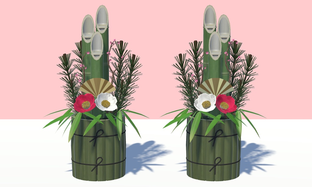 お正月飾り 門松 Ver1.1