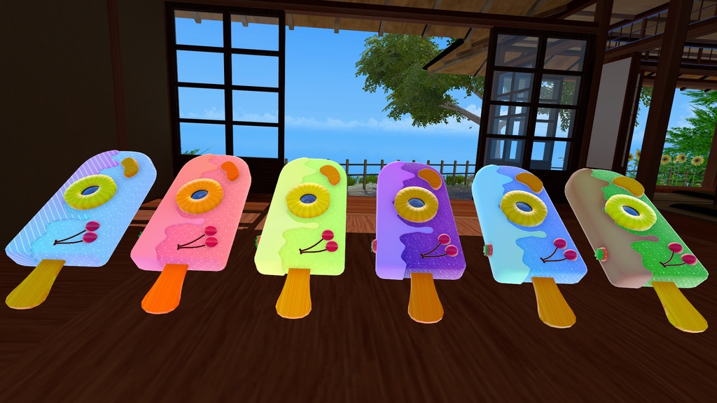 アイスキャンディ&アイスキャンディ風のカメラセット Ver.2.2