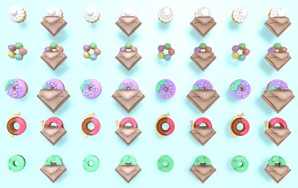 雨の日のドーナツ