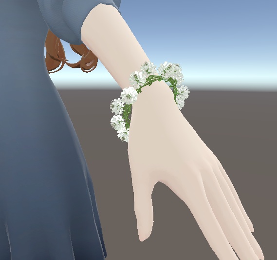 シロツメクサのアクセサリー