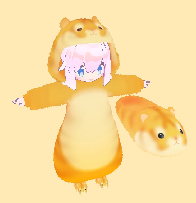 ハムスターの着ぐるみ Ver1.3