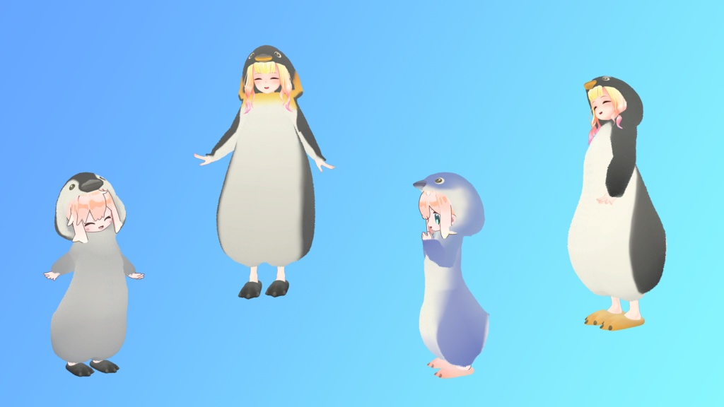 ペンギンの着ぐるみ Ver1.1