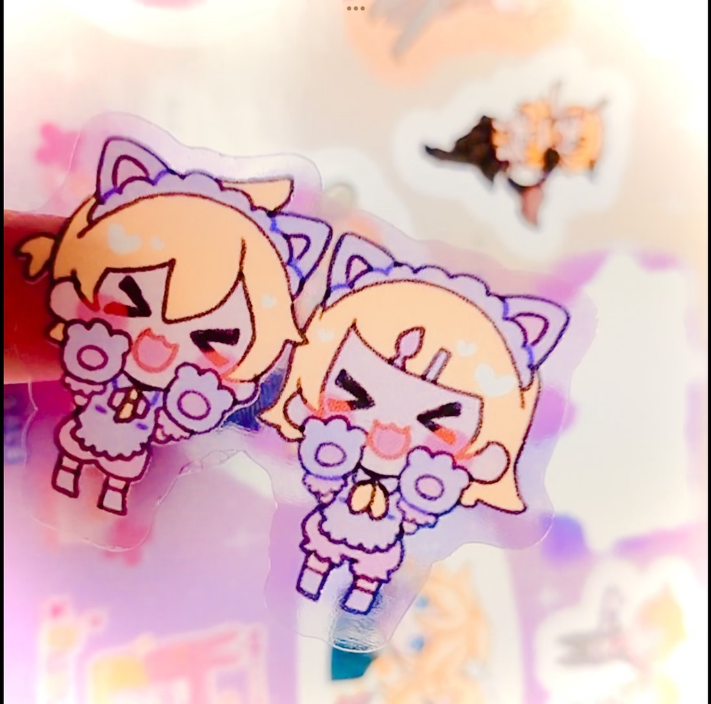 【執事&メイドみねグッズ】シールこれくしょん 全2種類