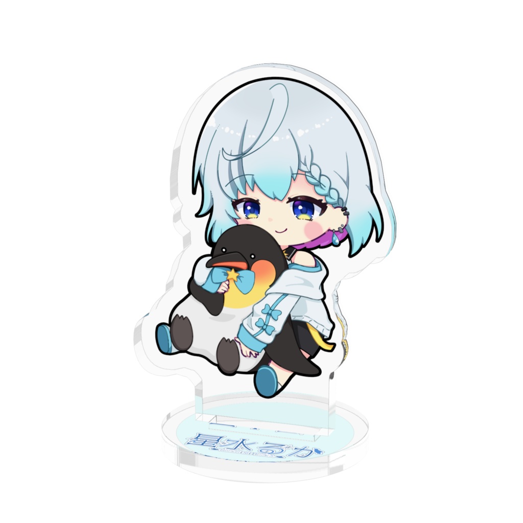 アクリルスタンド【ペンギンと一緒】