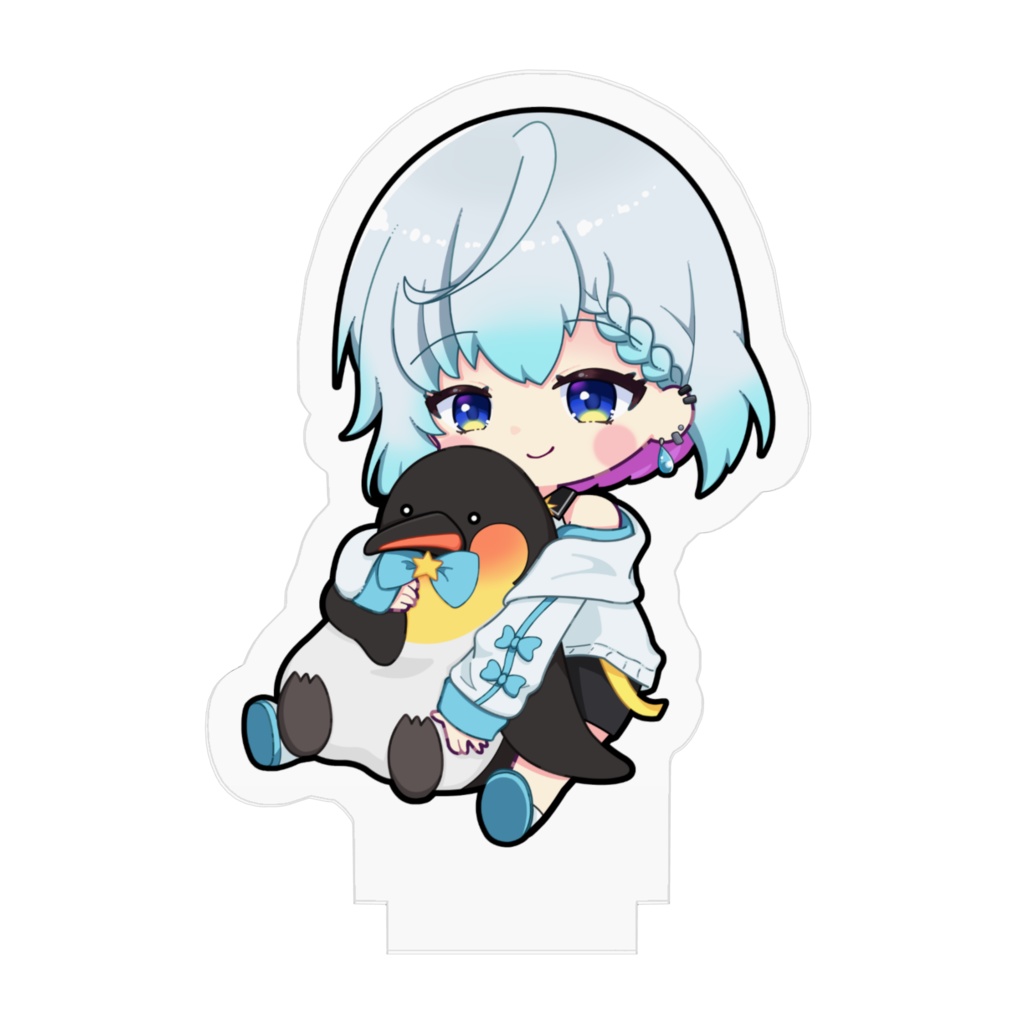 アクリルスタンド【ペンギンと一緒】