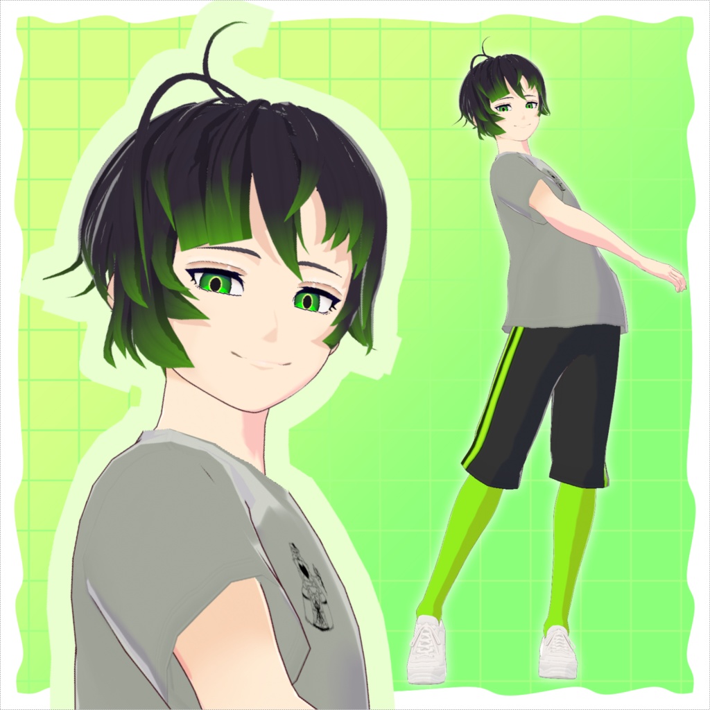 玉響式MMDモデル・稽古着シリーズ