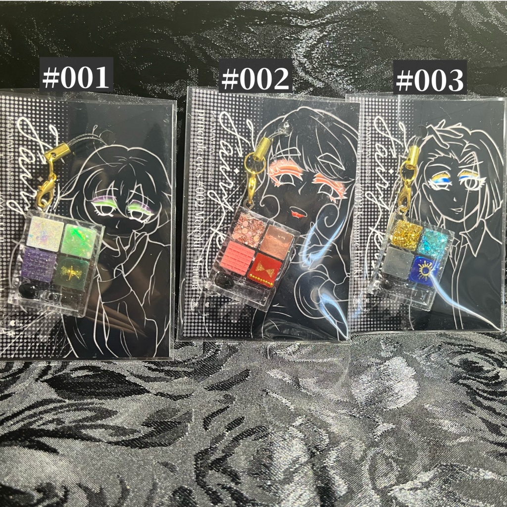 アイシャドウ風レジンチャーム -フェアリーキス プリンシパルアイズ-