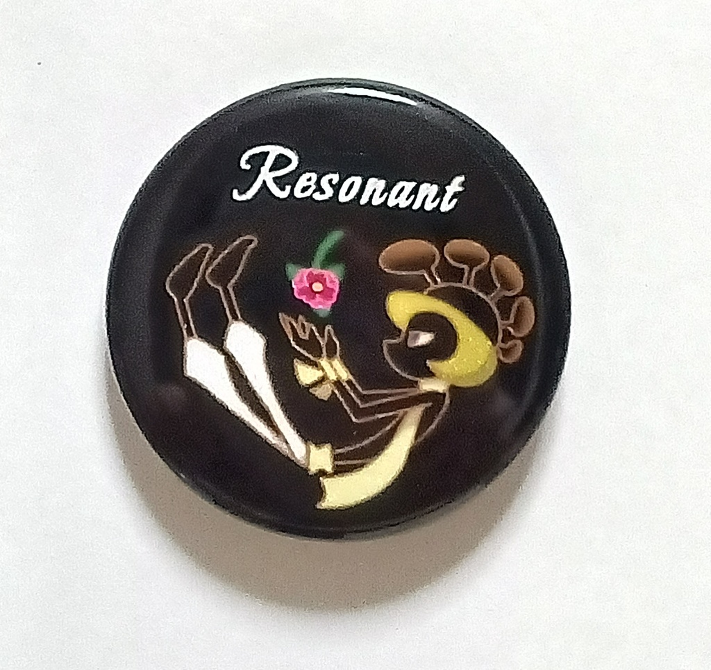 猫叉特殊缶バッジ