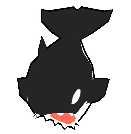 LowPoly Orca Shark Hat