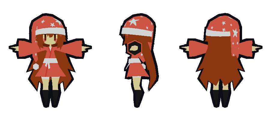 LowPoly Nightcap/ロポリナイトキャップ