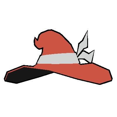 LowPoly Witch Hat/ロポリ魔法使いの帽子