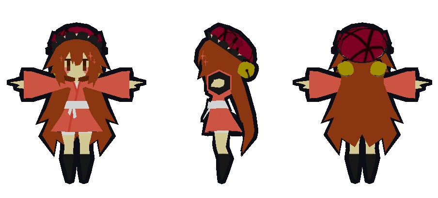 LowPoly Laetitia Gift/ロポリレティシアの帽子