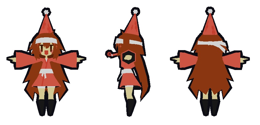 LowPoly Party Hat & Horn/ロポリパーティー帽子+ブロワー