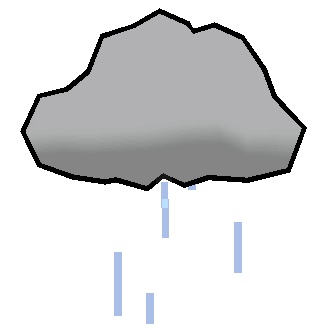 Rain Cloud Hat