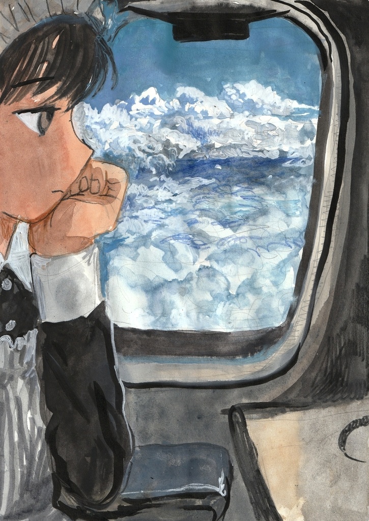 11/15(金)21:00〜販売:メイドのいるところ原画 〈メイドと上の空〉