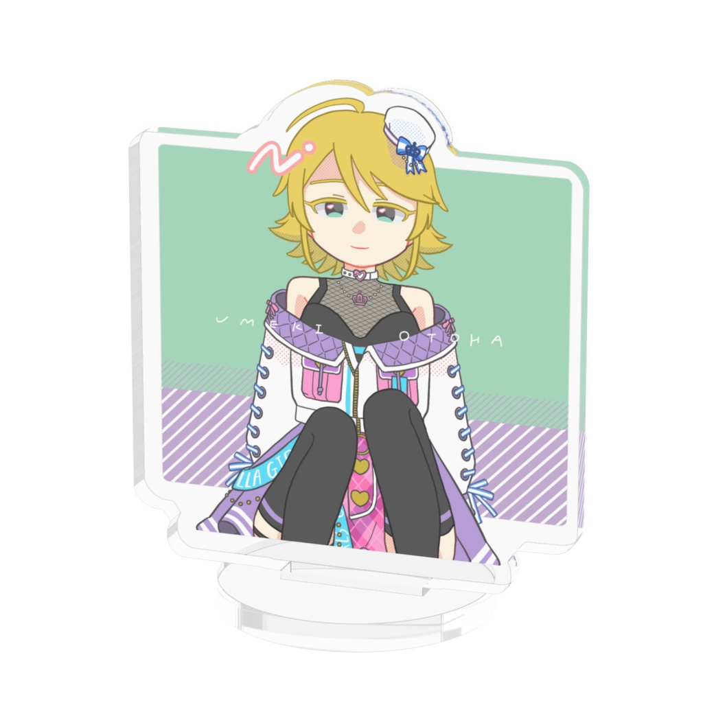 梅木音葉ちゃんアクリルフィギュア